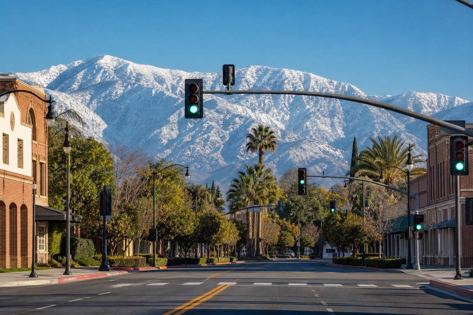 Upland & San Bernardino, CA